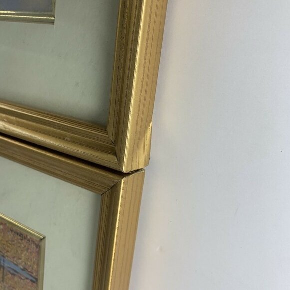 RARE Val McGann Signed Paintings The Red Buoy & On The Rocks Artist Framed - Picture 7 of 11